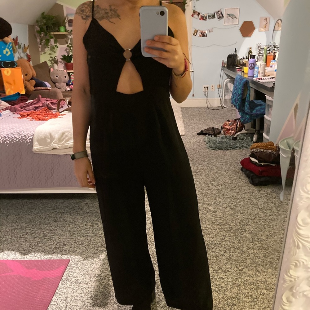 Sexy black jumpsuit